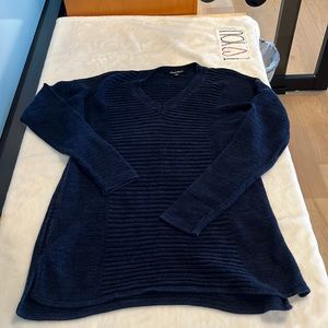 Royal blue v neck sweater